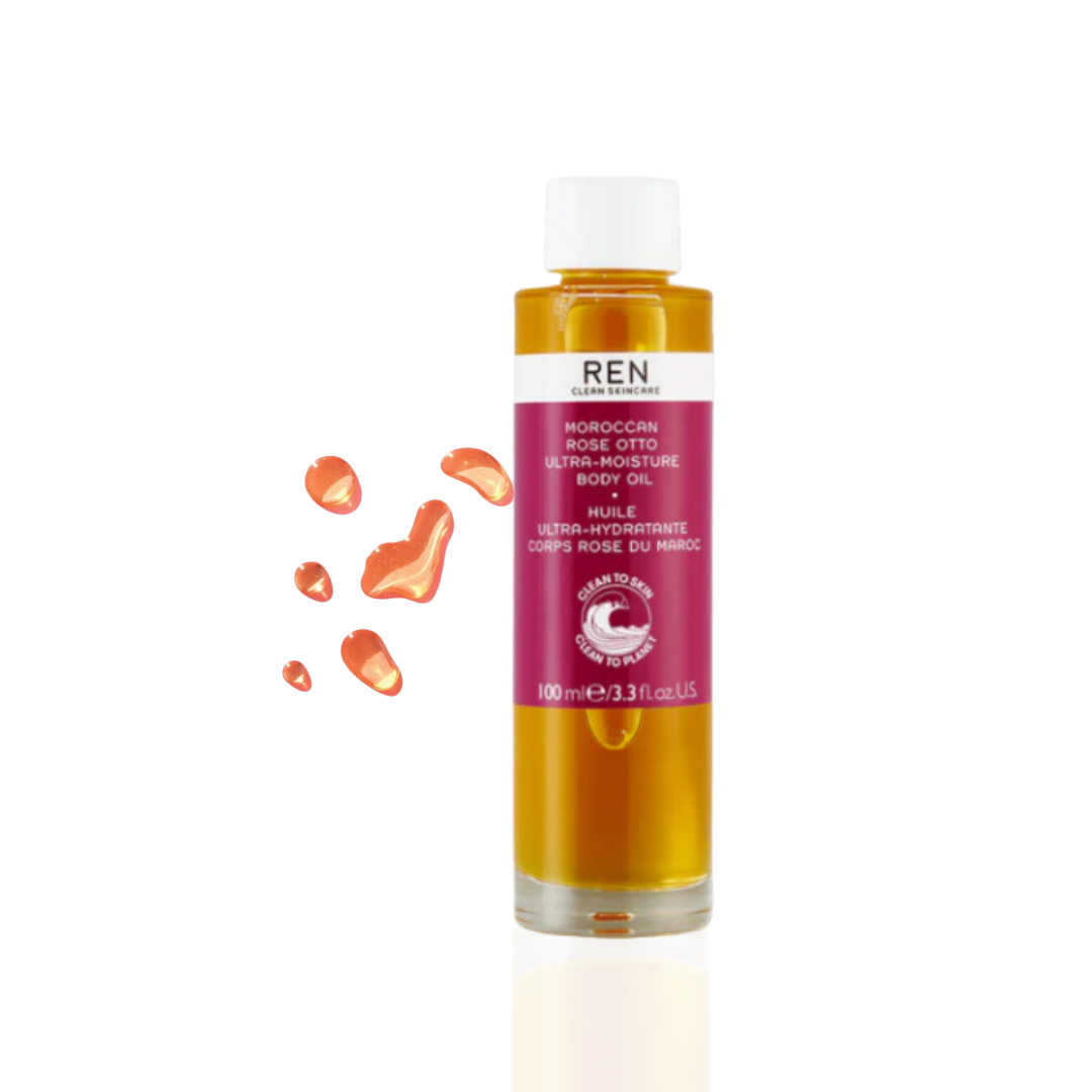 Ren Clean Skincare Moroccan Rose Ultra-Moisture Body Oil 100ML