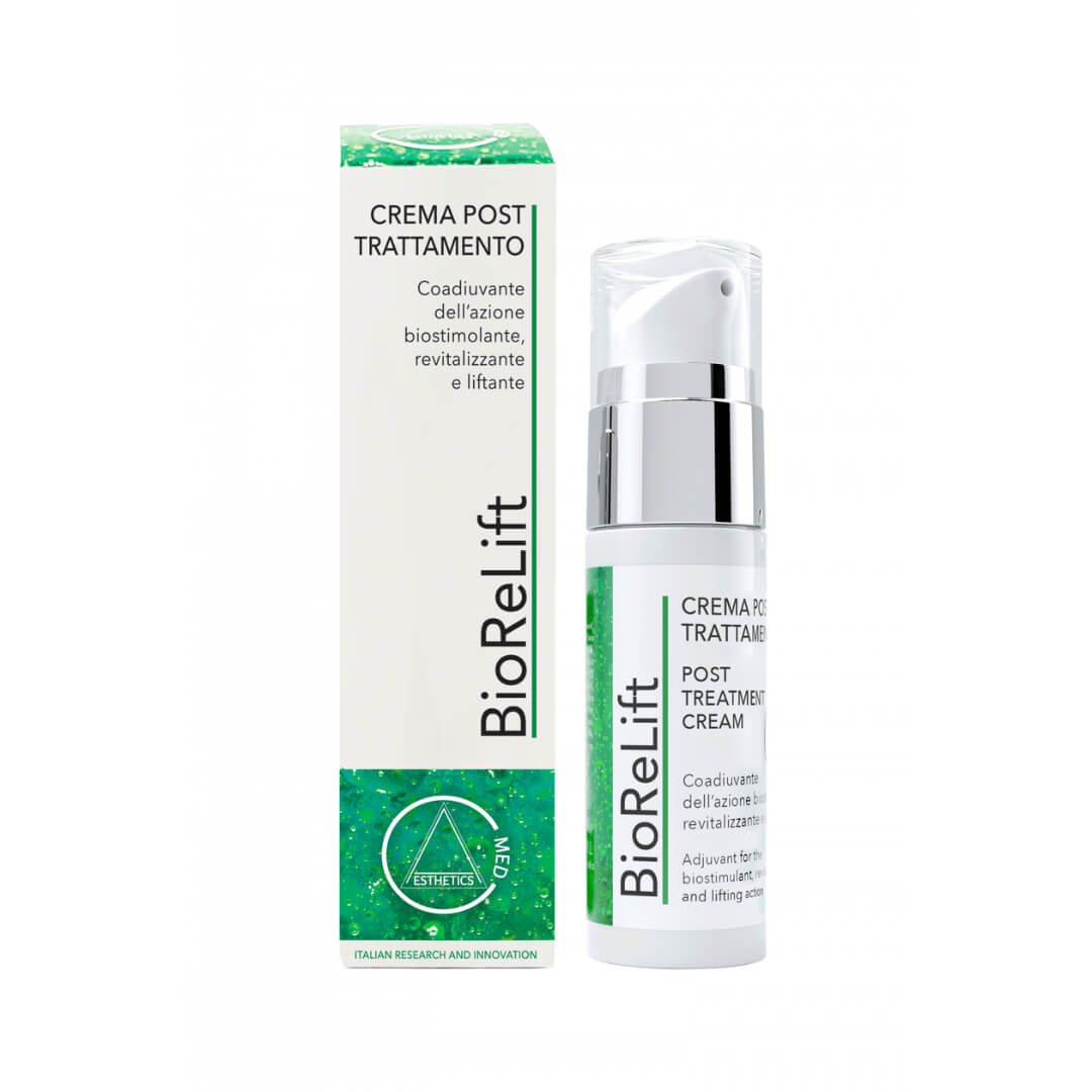 BioReLift post-treatment cream 30ml bottle with packaging.