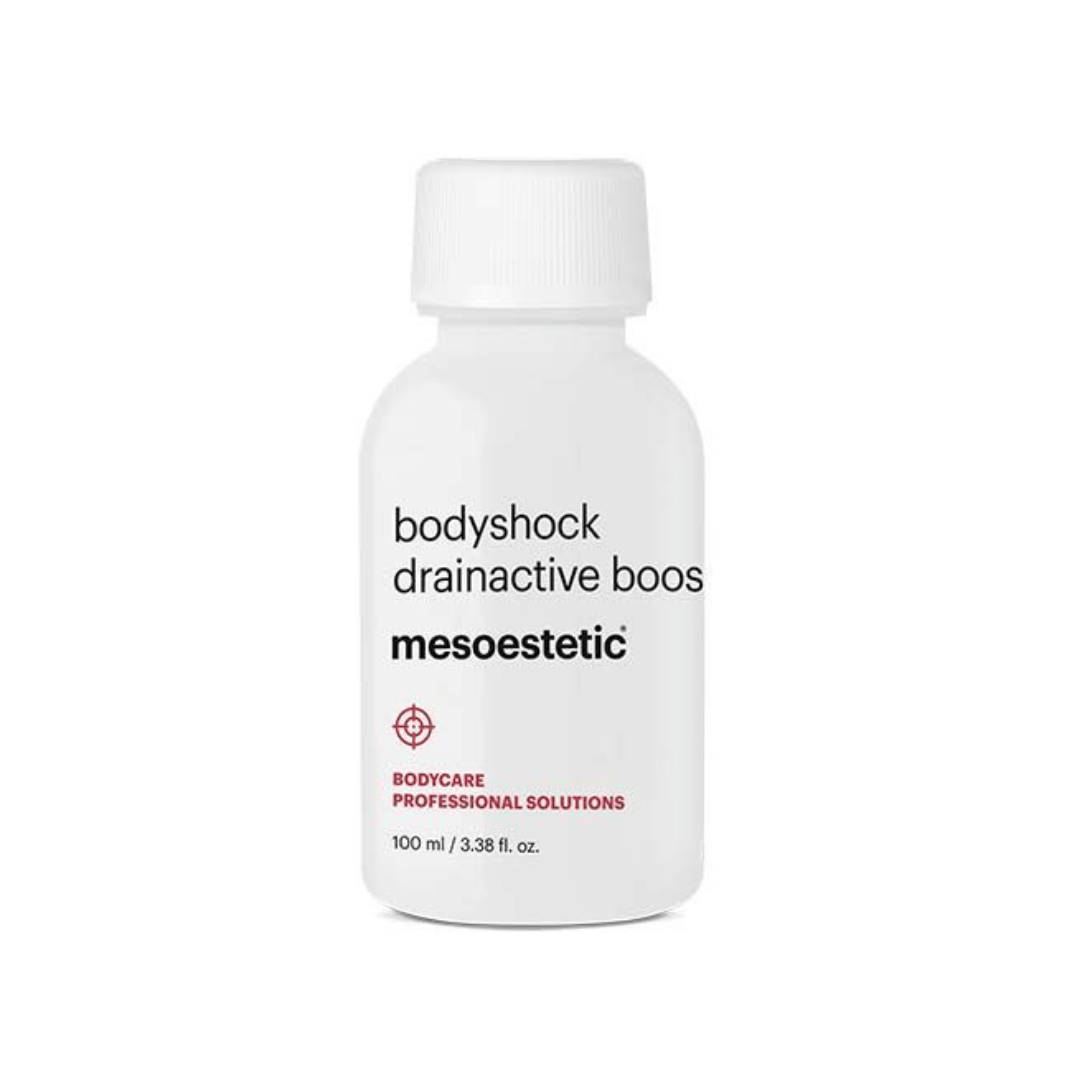 Mesoestetic Bodyshock Drainactive Booster bottle, reduces orange peel skin, 100ml.