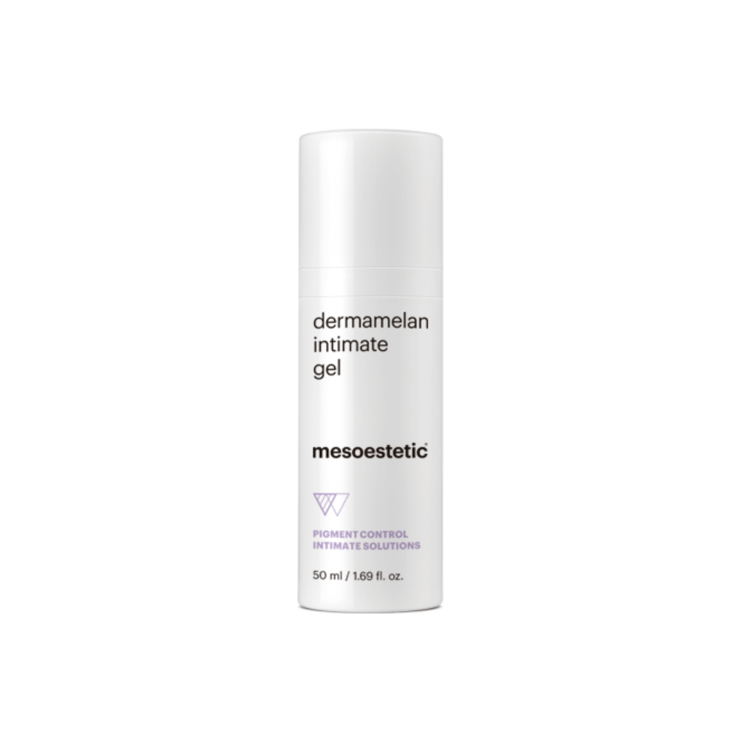 Mesoestetic Dermamelan Intimate Gel, 50ml. Daily use for pigmentation correction in intimate areas.