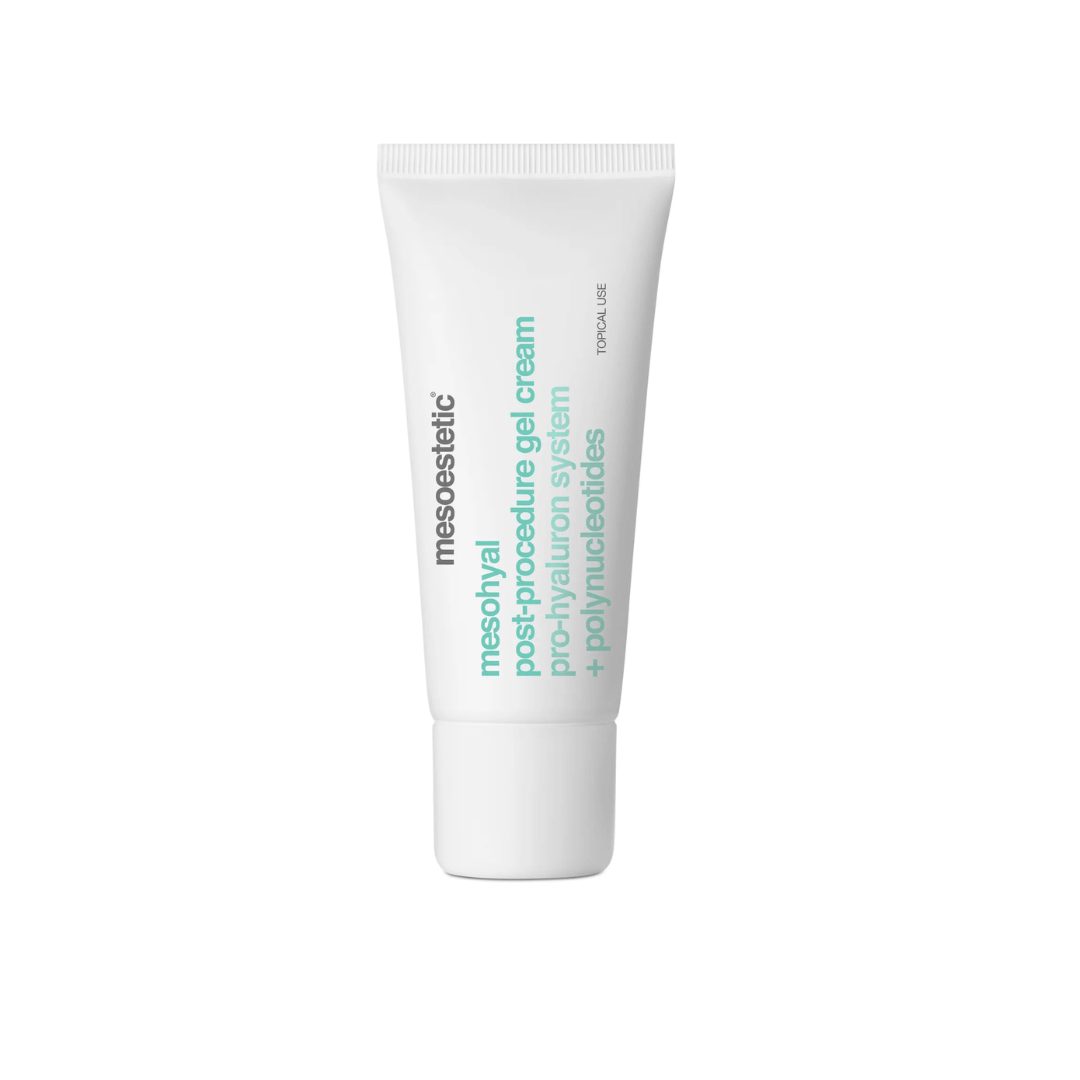 Mesoestetic Mesohyal Post-Procedure Gel Cream 30ml tube.