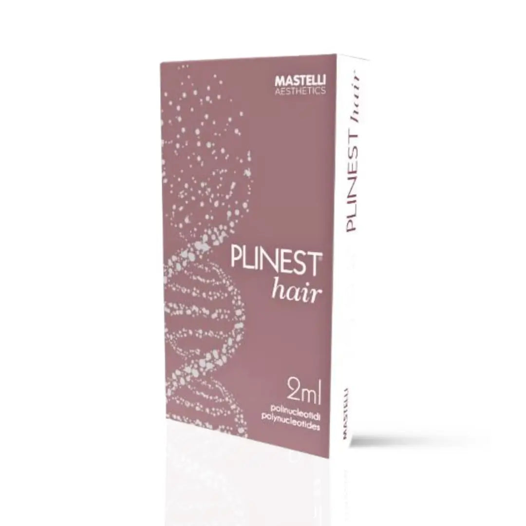 Box of Plinest Hair 2ml for revitalizing hair appearance.