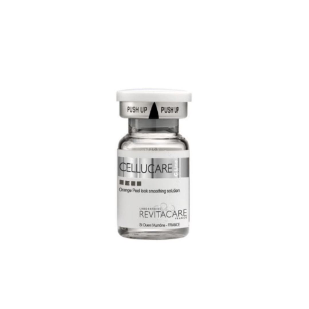 Revitacare Cellucare C Line single vial for smoothing orange peel look.